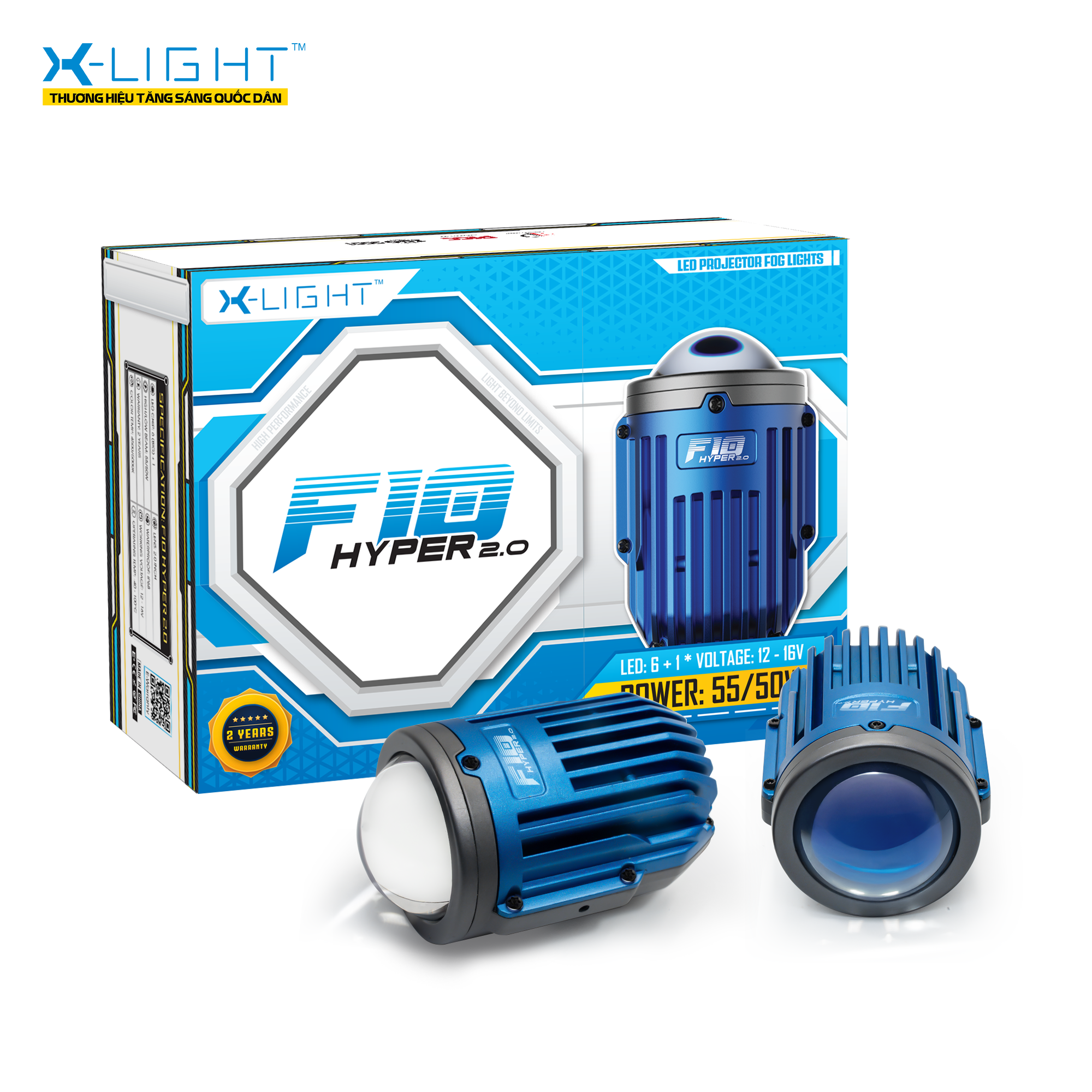 BI GẦM X-LIGHT F10 HYPER 2.0